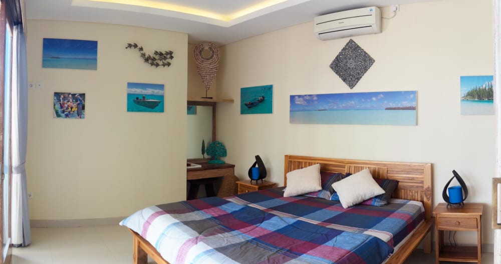 Kerobokan Drachenvilla, Blaues Zimmer - Foto 3