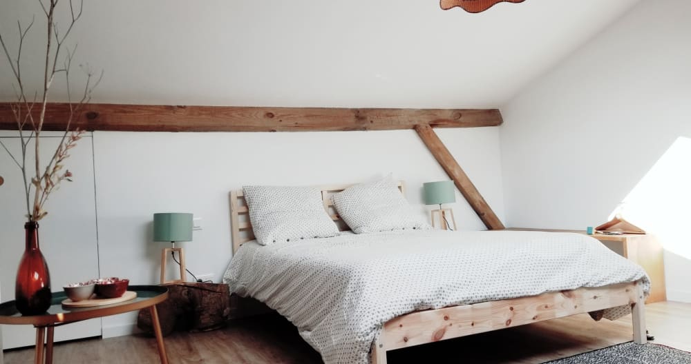 Grande quarto no sótão em uma bela casa Landes - Foto 2