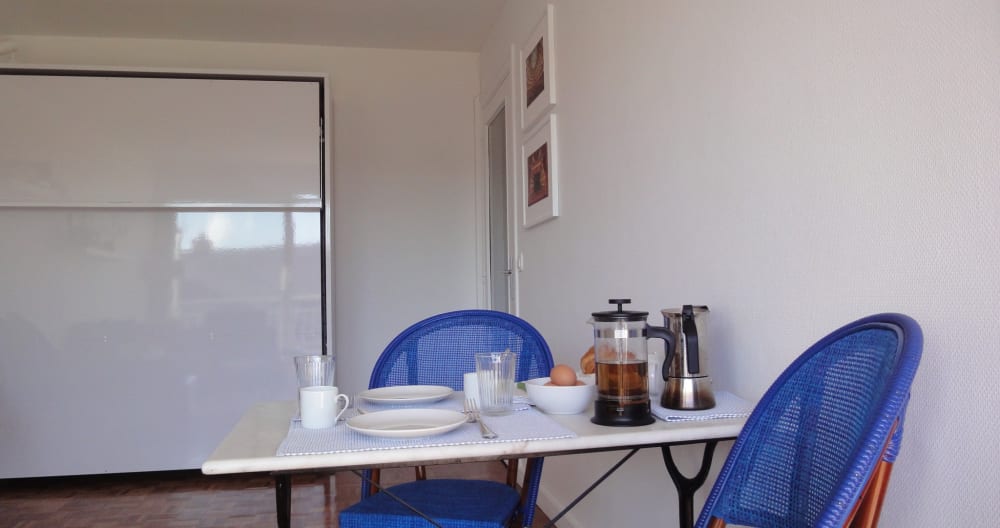 Grand studio avec balcon/Large bright balcony studio - Picture 17