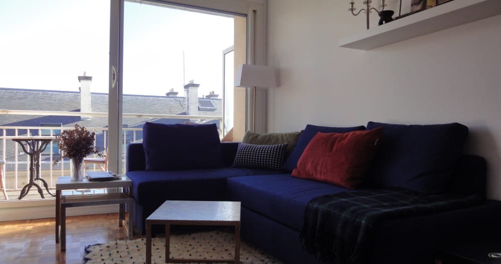 Grand studio avec balcon/Large bright balcony studio - Picture 3