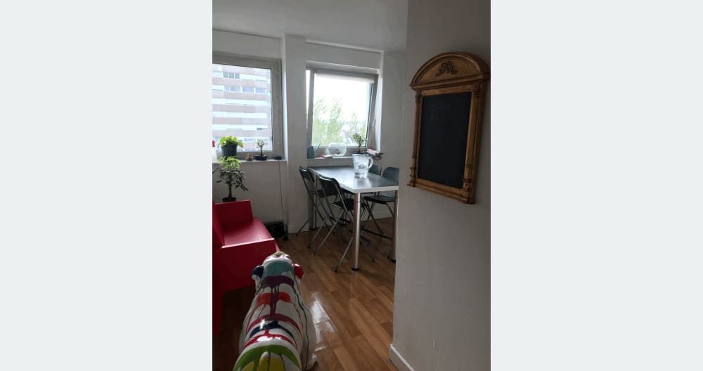 Quarto no espaçoso F4 Skyscraper / Villeurbanne view - Foto 3