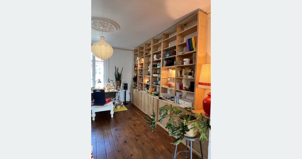 Grande Chambre privée lit king dans Duplex historique HyperCentral - Photo 6