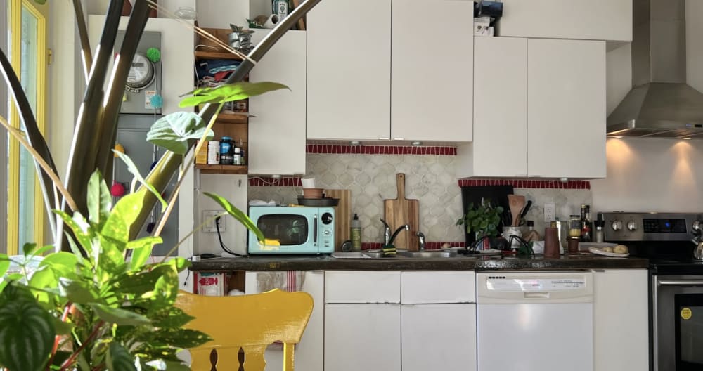 Grande Chambre privée lit king dans Duplex historique HyperCentral - Photo 2