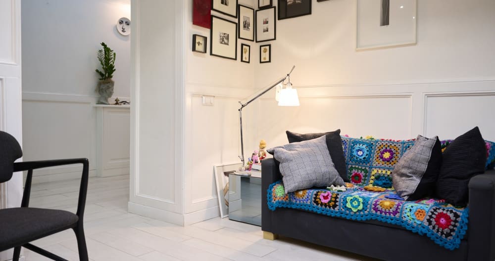 White fashion designer flat - Foto 9