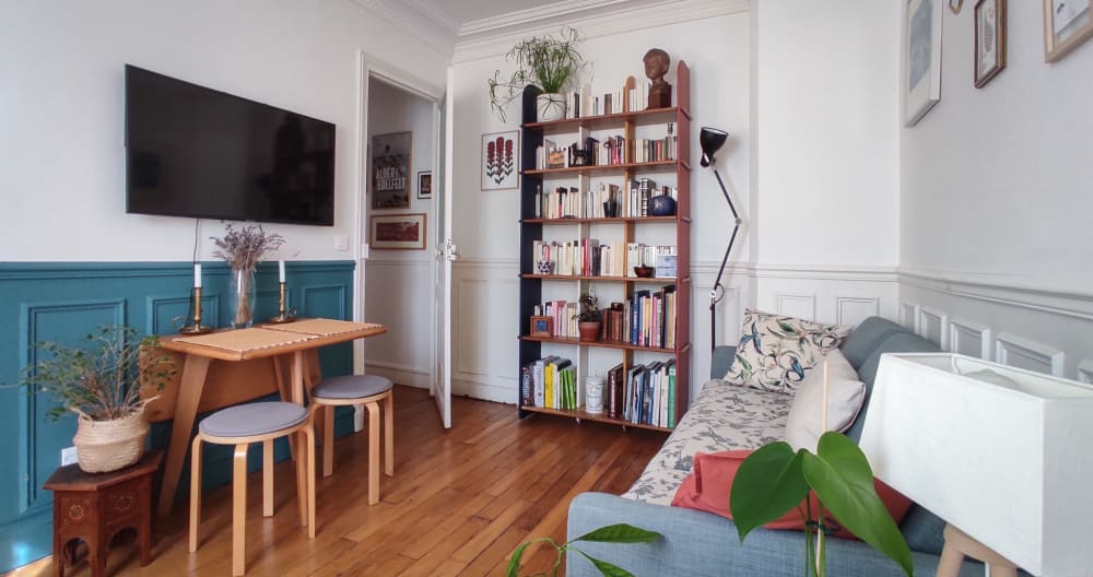 Zimmer in einer schönen Pariser Wohnung, hell und komfortabel - Foto 3