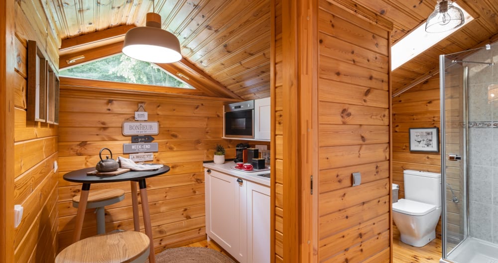 Espléndido apartamento de madera frente al río Ter - Foto 6