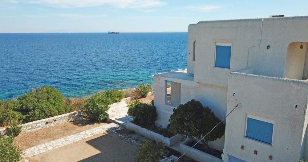 Private beach 4 bedroom villa at megas gialos - Foto 4