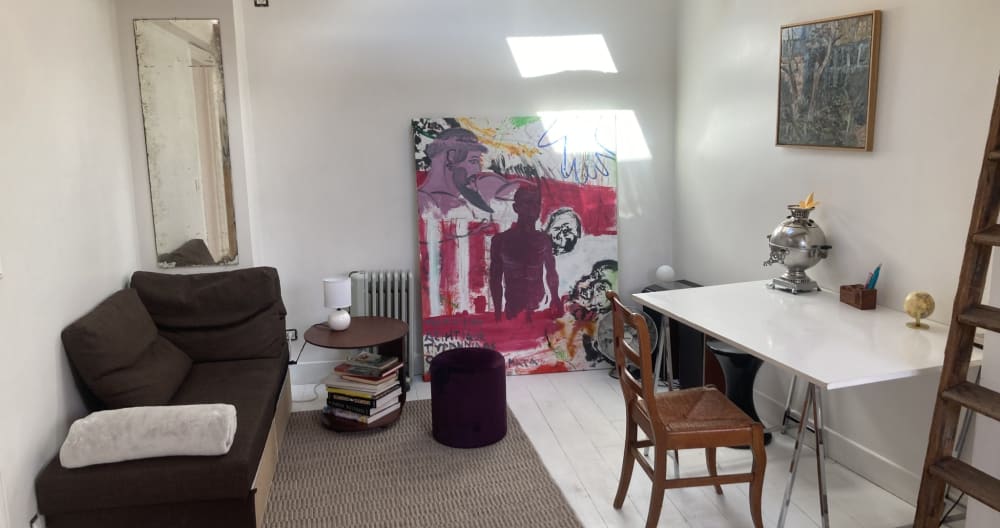 Appartement d'artiste à Saint-Germain-des-Prés - Picture 1