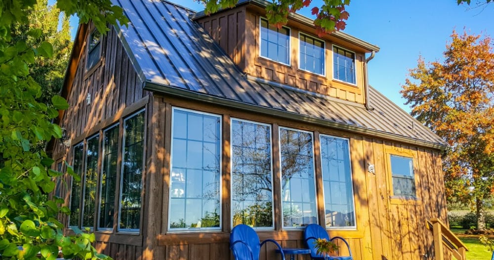 Cabana com vista para as terras agrícolas de Skagit Valley - Foto 1