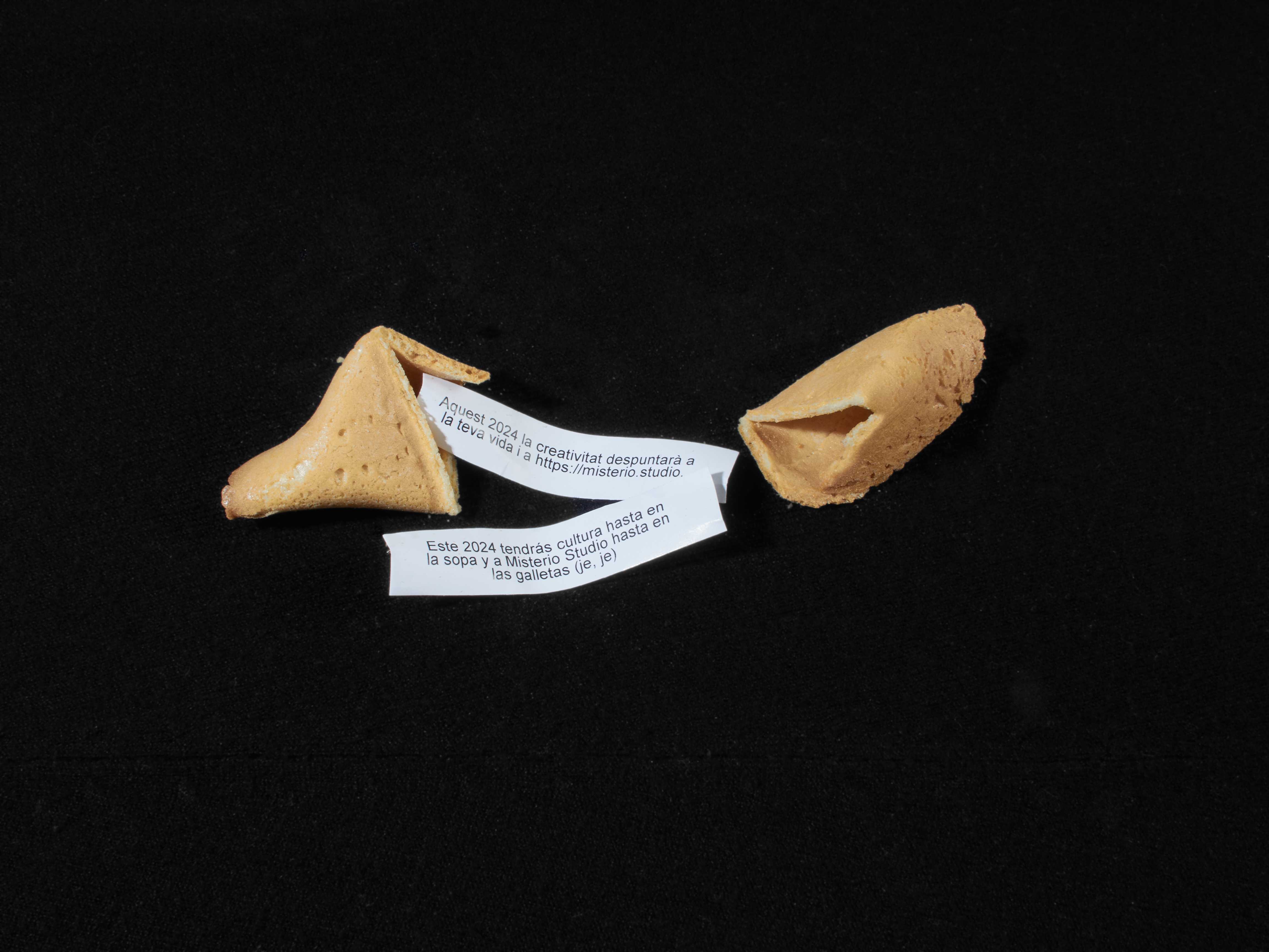 Proyecto promocional: Galletas de la fortuna para empezar 2024