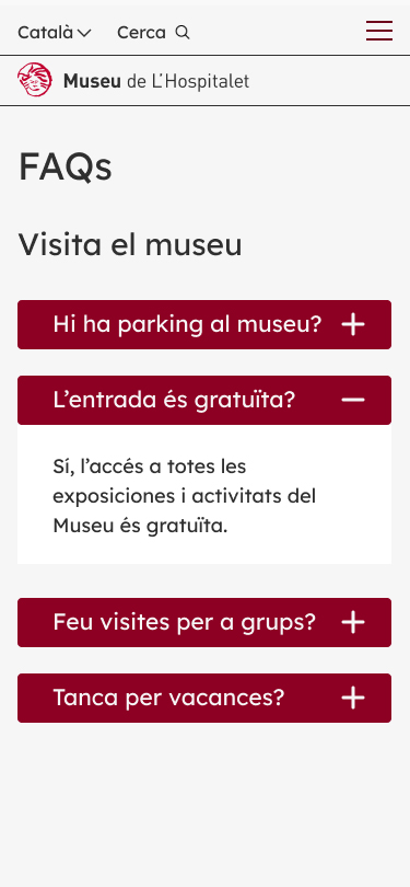 Web Museo de L’Hospitalet