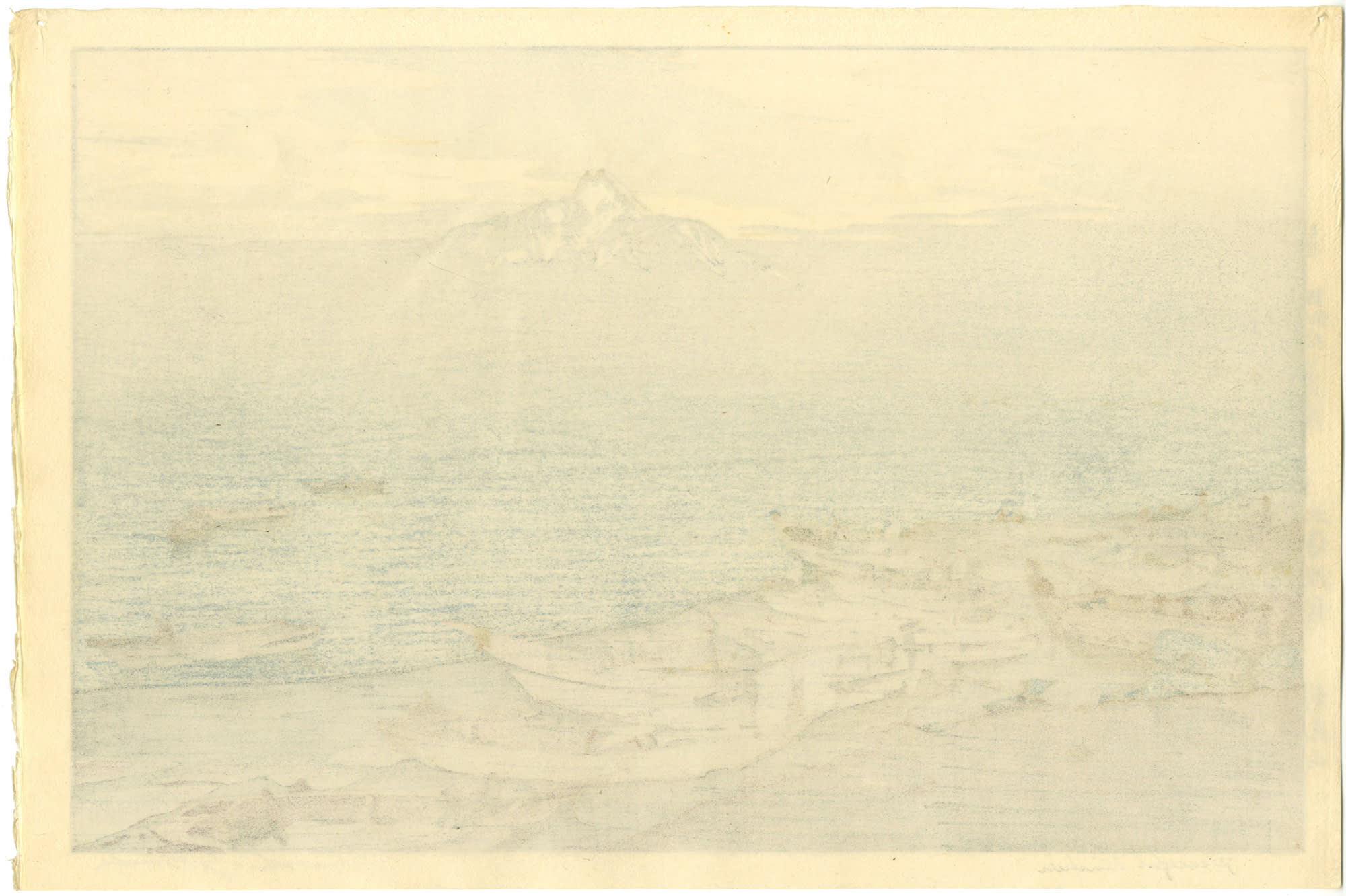 北海波静　利尻山