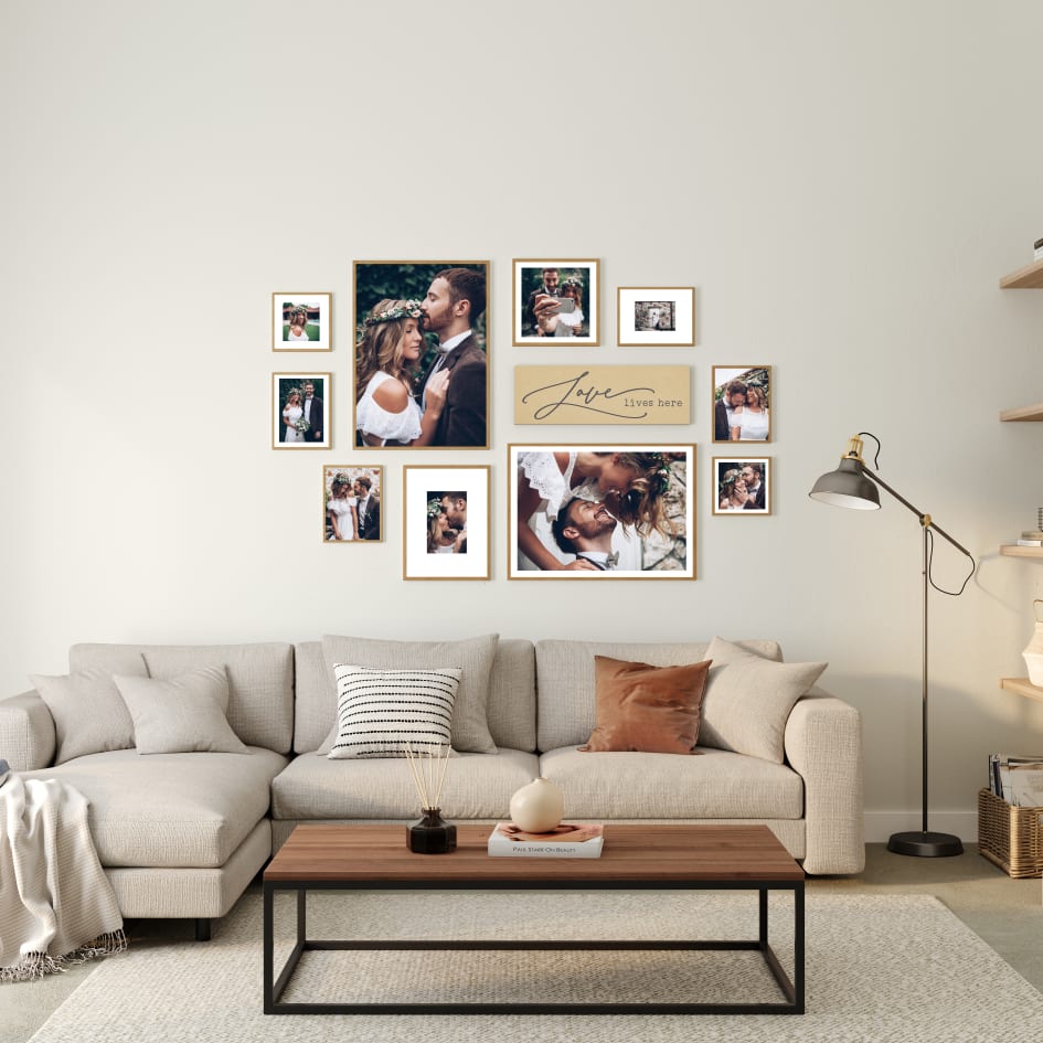 16 Mixtiles for only $119  Family photos wall decor, Photo wall