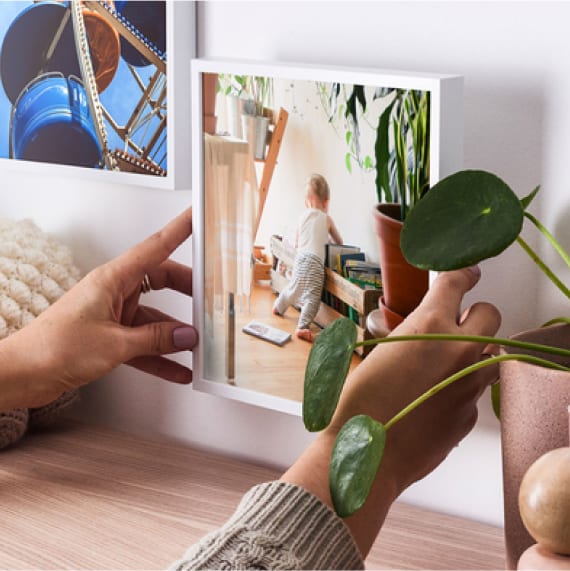 Turn your photos into stunning wall art with Mixtiles