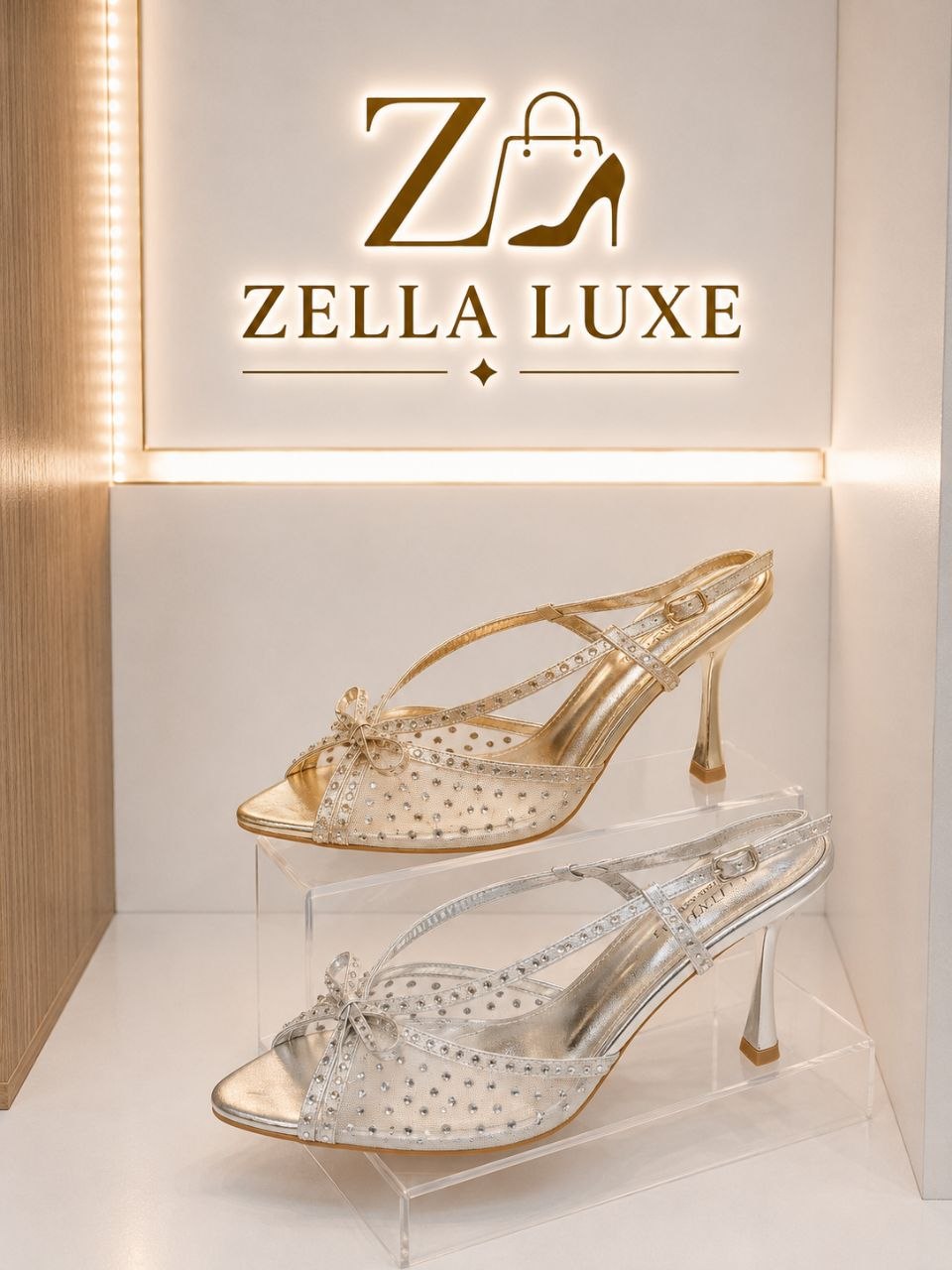 Escarpins à strass Élégance raffinée