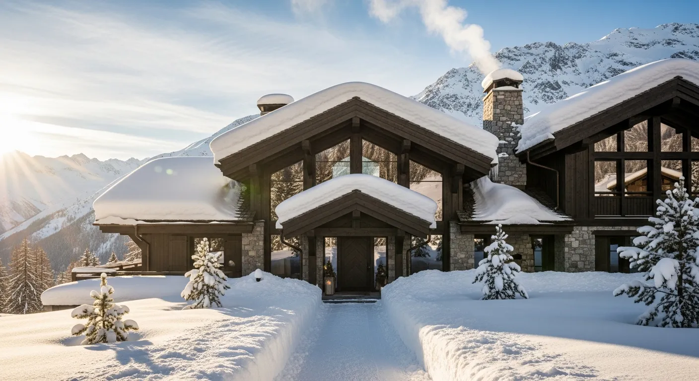 Switzerland - snowy Alps and stunning scenery