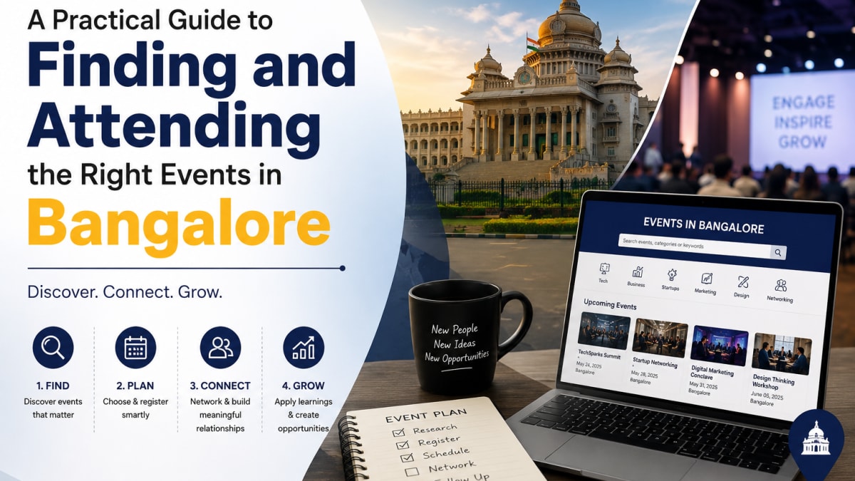 A Practical Guide to Finding and Attending the Right Events in Bangalore