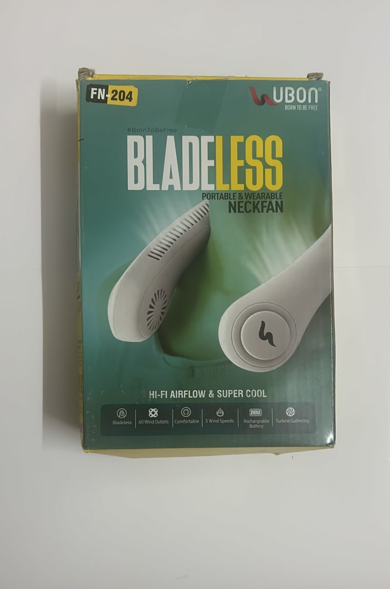 UBON FN-204 Bladeless Neck Fan — photo 1
