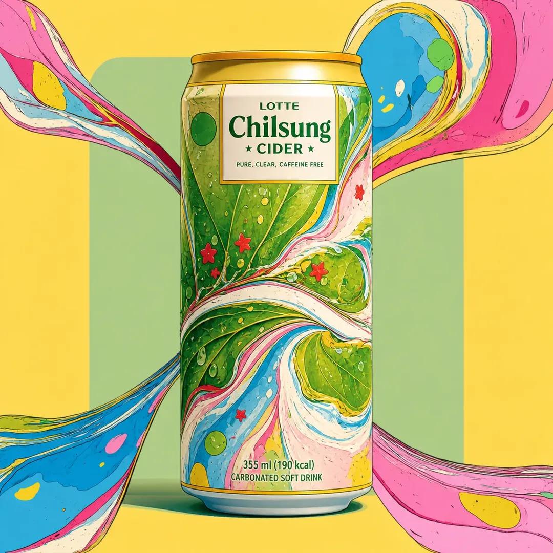 Psychedelic Commercial Beverage Photography example 1