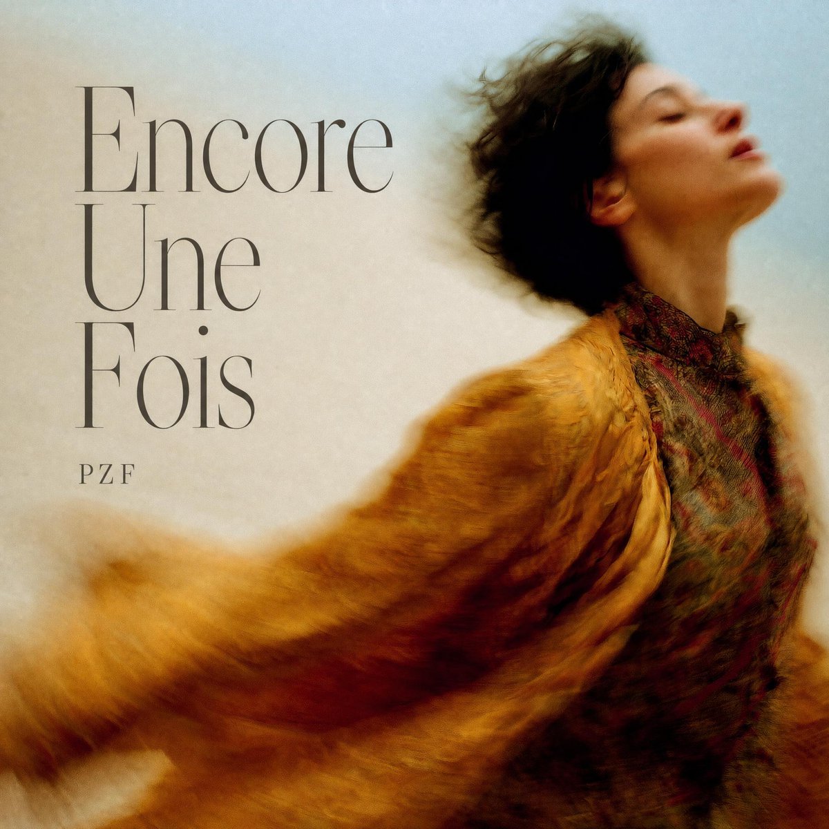 French Indie Album Cover AI image template preview