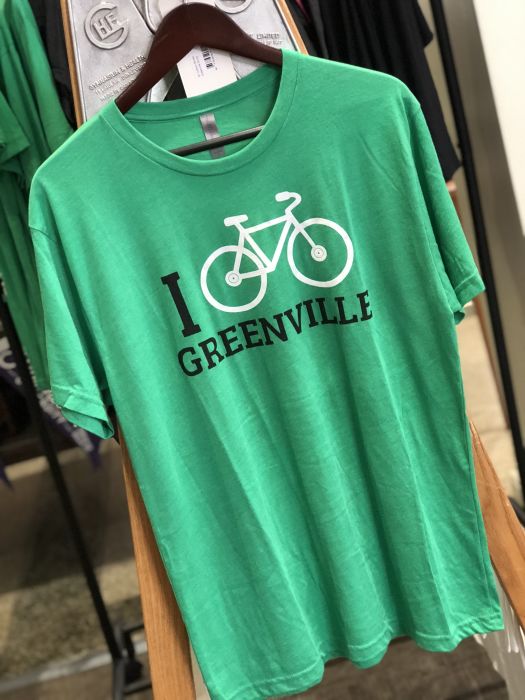 I Bike Greenville T-shirt