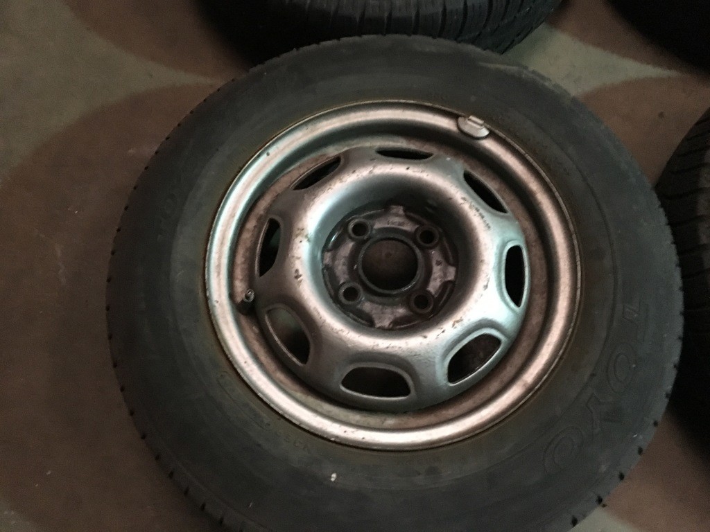 View topic: 4 x 100, 13 inch steel wheels - set of 4. – The Mk1 Golf ...