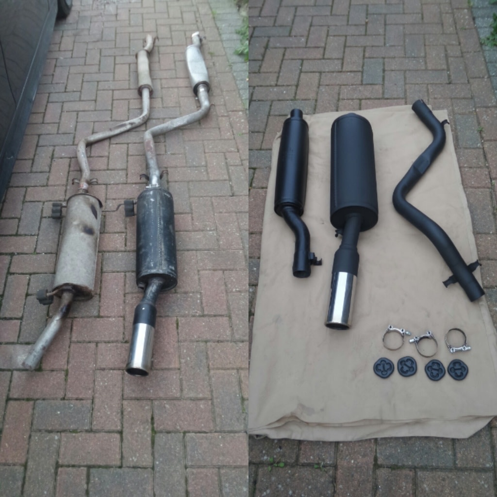 View topic Custom Exhaust The Mk1 Golf Owners Club