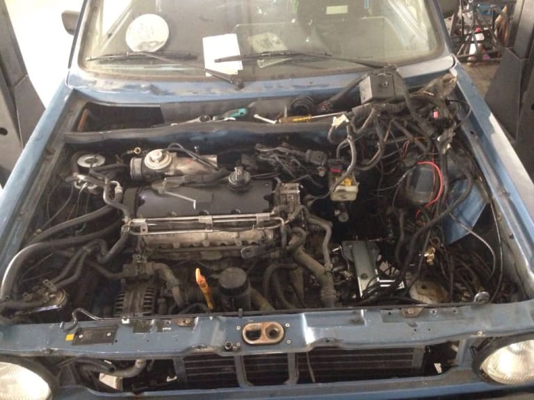 A Mid-Engine VW Caddy With a Turbo VR6 Is a Truck Full of Rad