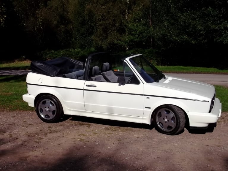 Pink Golf, 1989 Volkswagen Golf Cabriolet Different, to say…