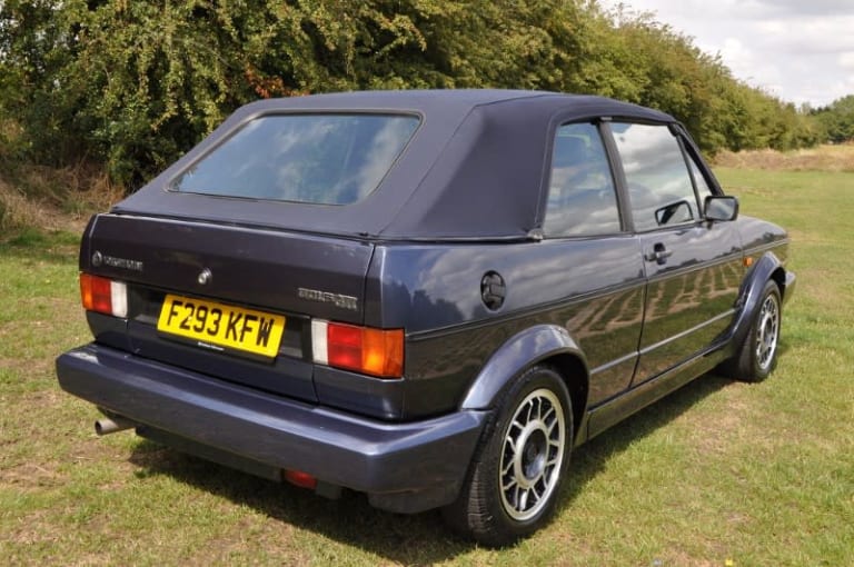 View topic: Mk1 GTi Convertible - 1988, Helios Blue – The Mk1 Golf