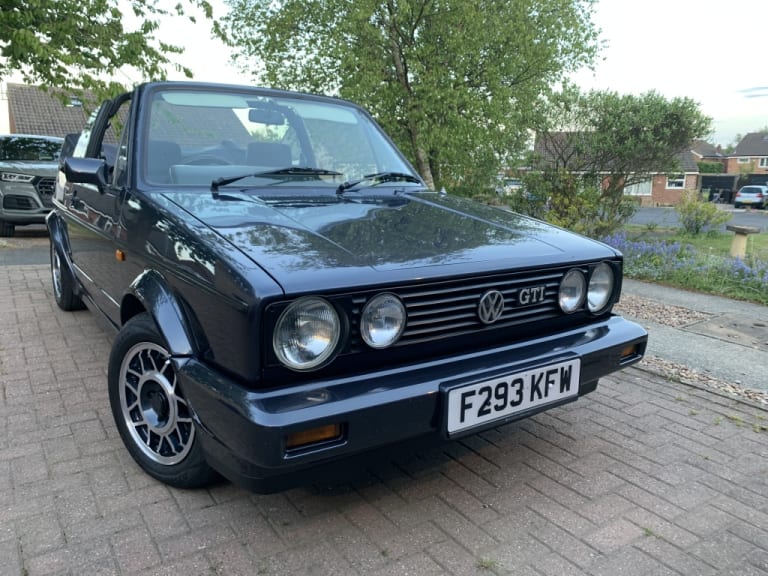 View topic: Mk1 GTi Convertible - 1988, Helios Blue – The Mk1 Golf