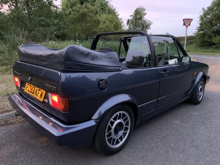 View topic: Mk1 GTi Convertible - 1988, Helios Blue – The Mk1 Golf