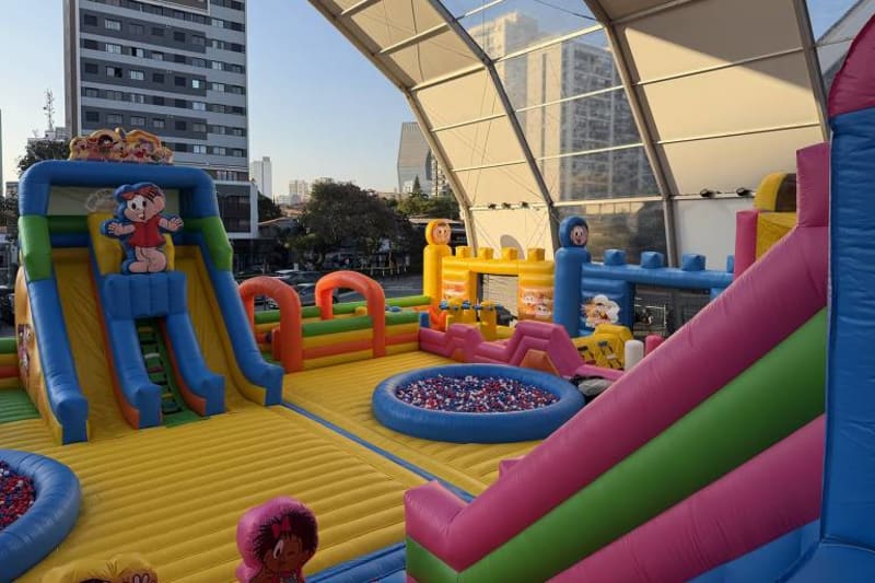 Parque Inflável Turma da Mônica