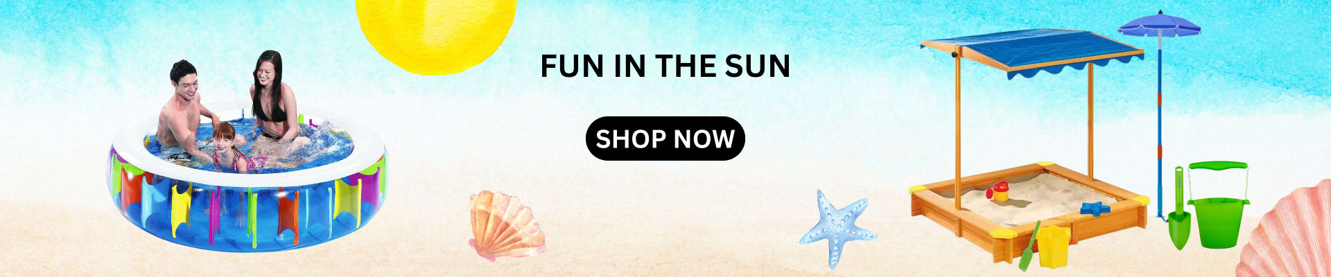 Seasonal sale banner system across every placement