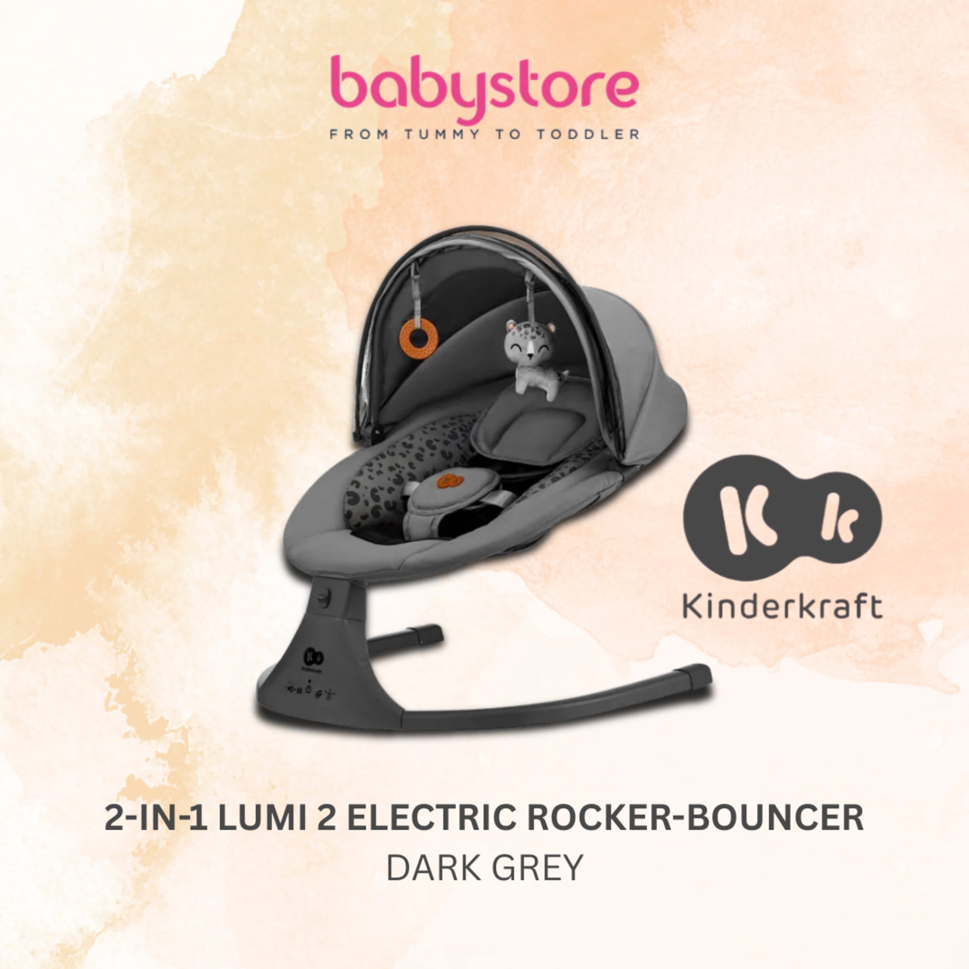 Square social poster series for a baby retailer