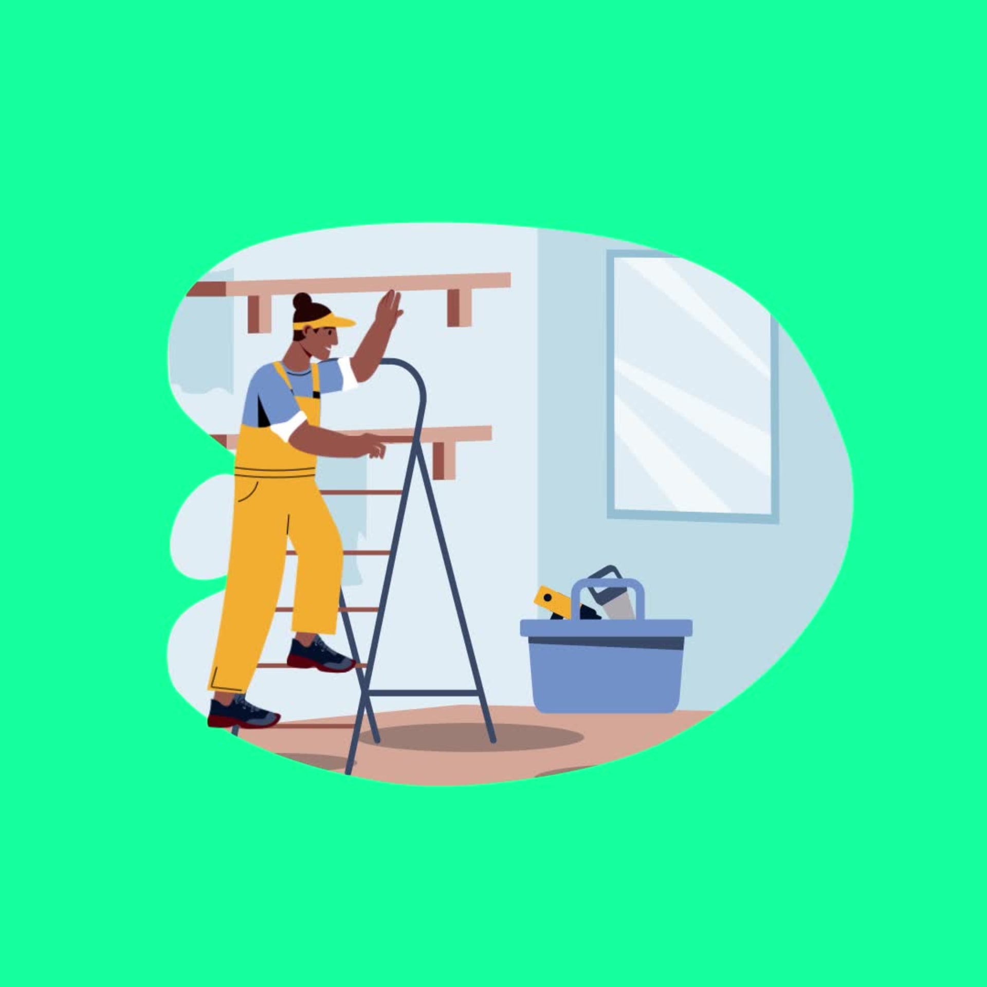 Product ad series for a trades brand