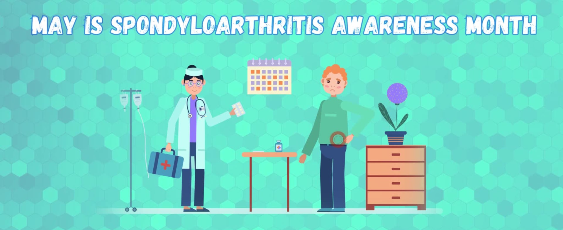 Animated awareness banners on a wide format