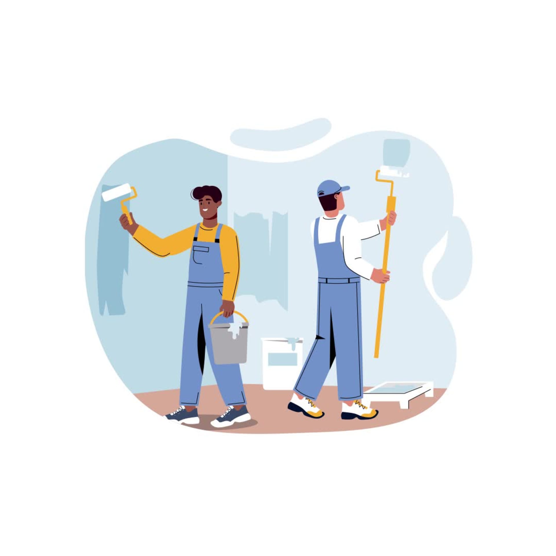 Product ad series for a trades brand