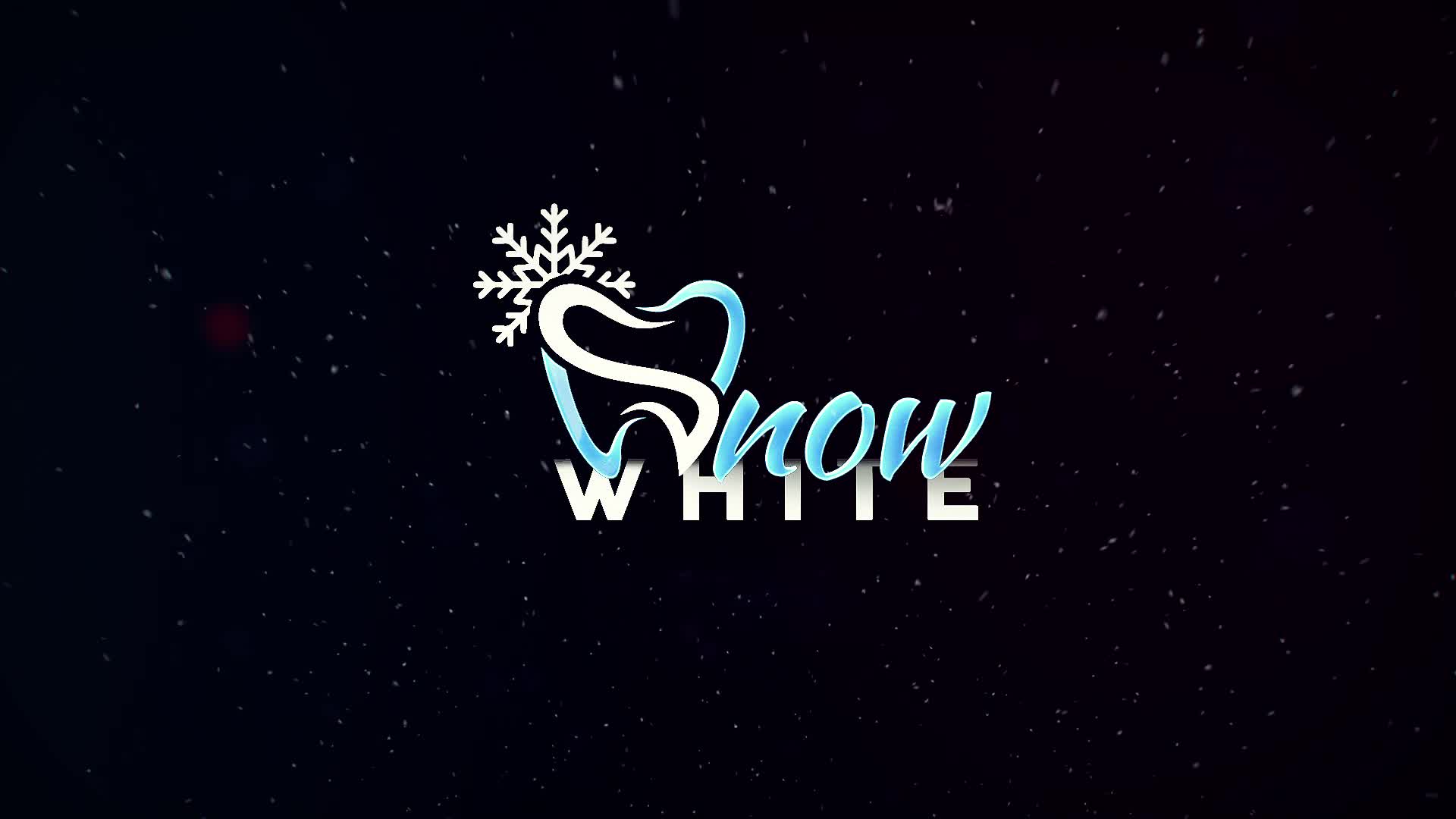 Winter logo reveal and animated identity