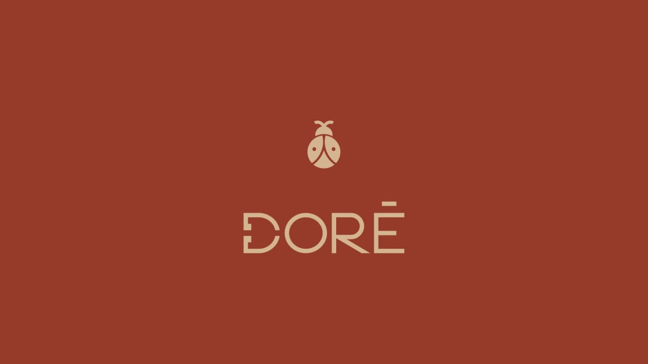 Dore — Flat reveal on terracotta, 14 seconds
