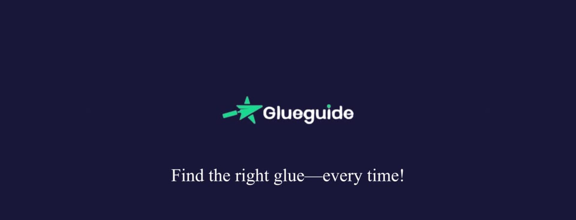 Animated search banners for Glueguide — 12-second cut — “Best glue for wood?” search