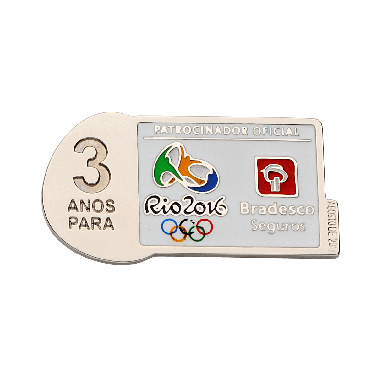 Pin Bradesco Rio 2016