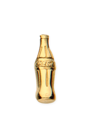 Pin de Ouro Coca-Cola