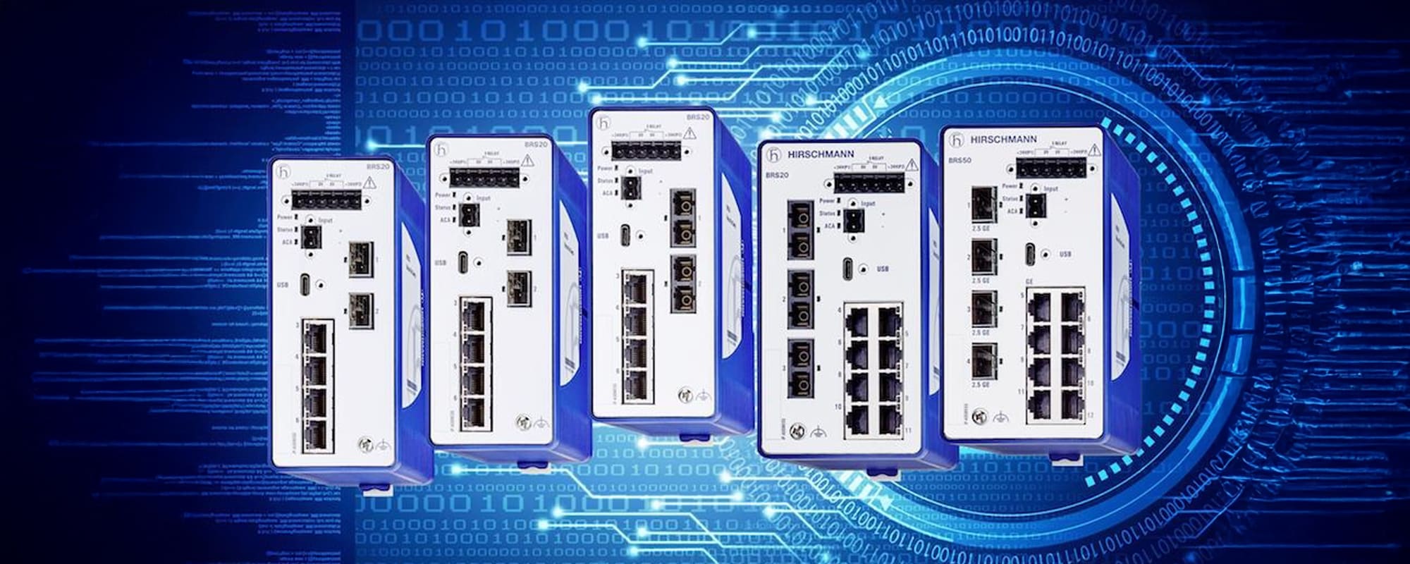 Managed Ethernet switches provide reliable performance in demanding industrial environments