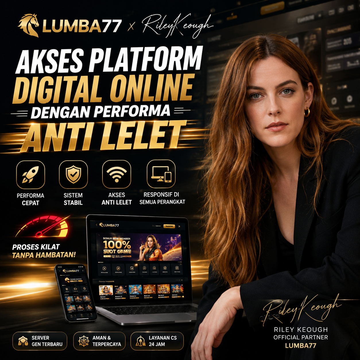 LUMBA77 Front Black 