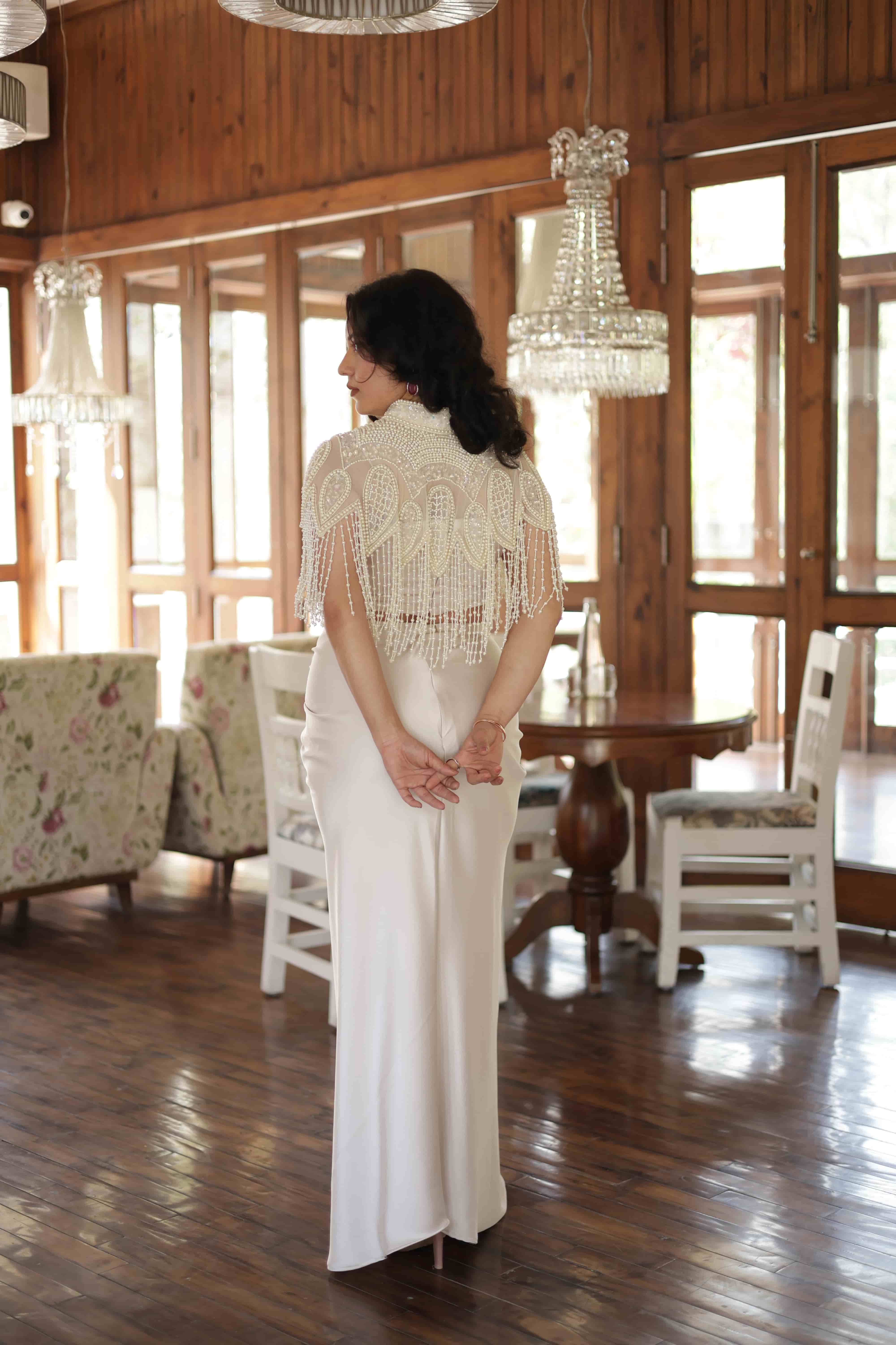 Moonlight Pearl Drape — view 6