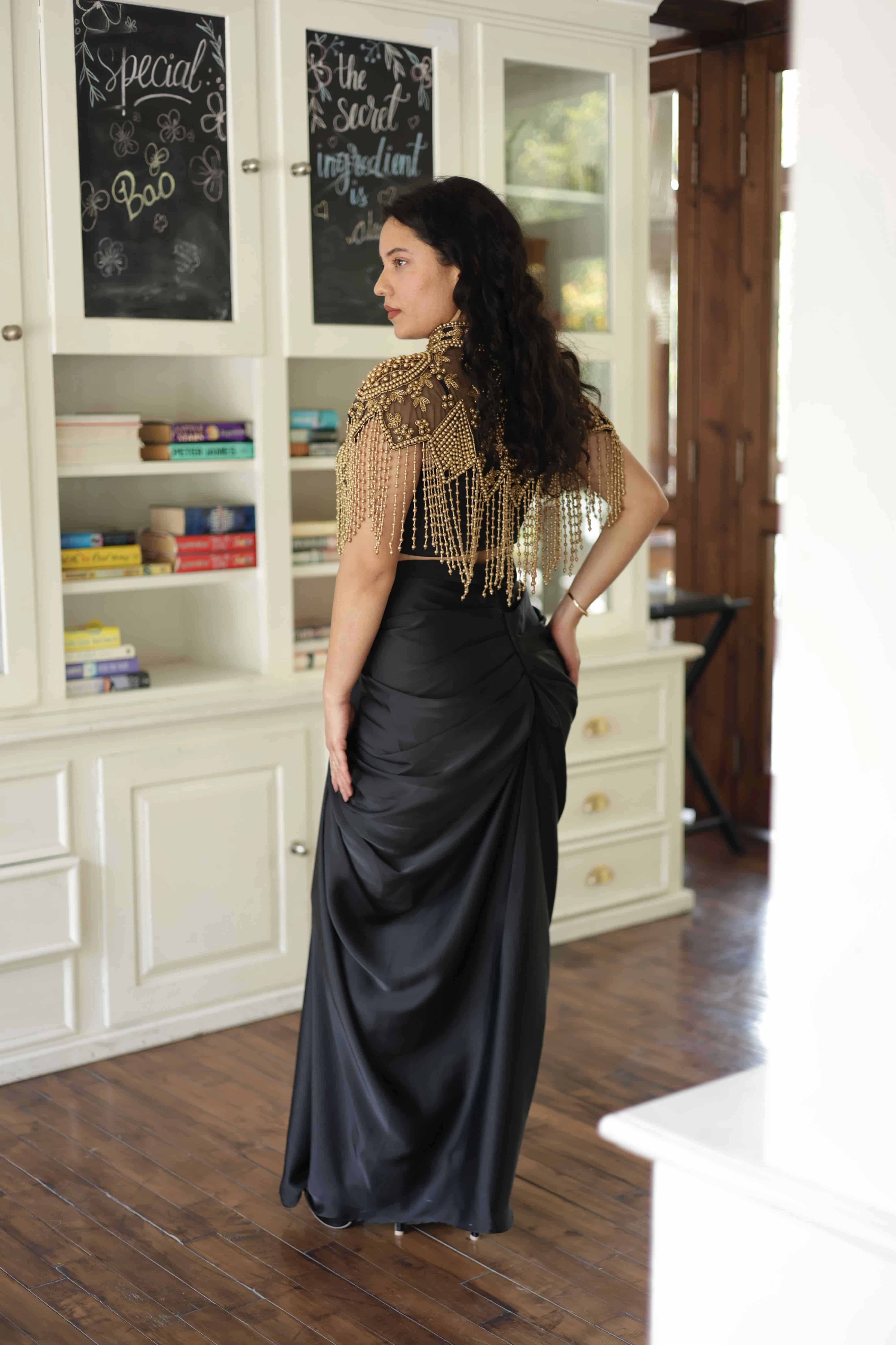 Gilded Nightfall Drape — view 4