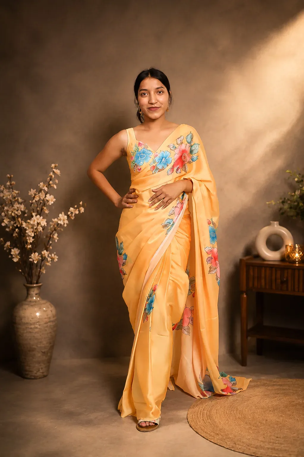 Blooming Grace Saree — view 4