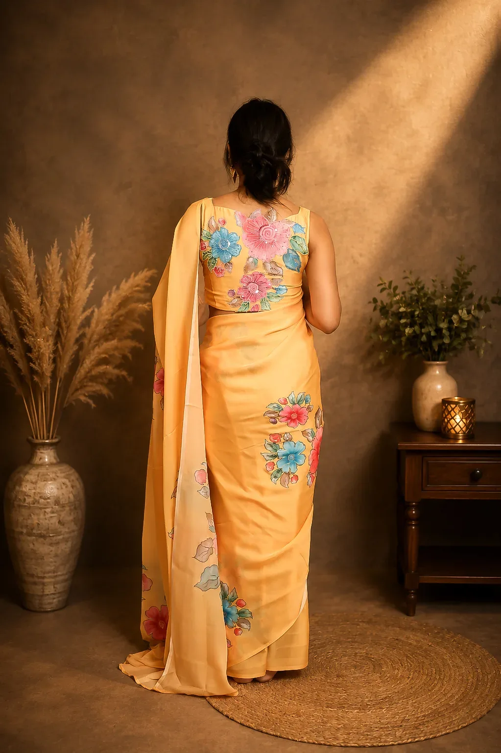 Blooming Grace Saree — view 5