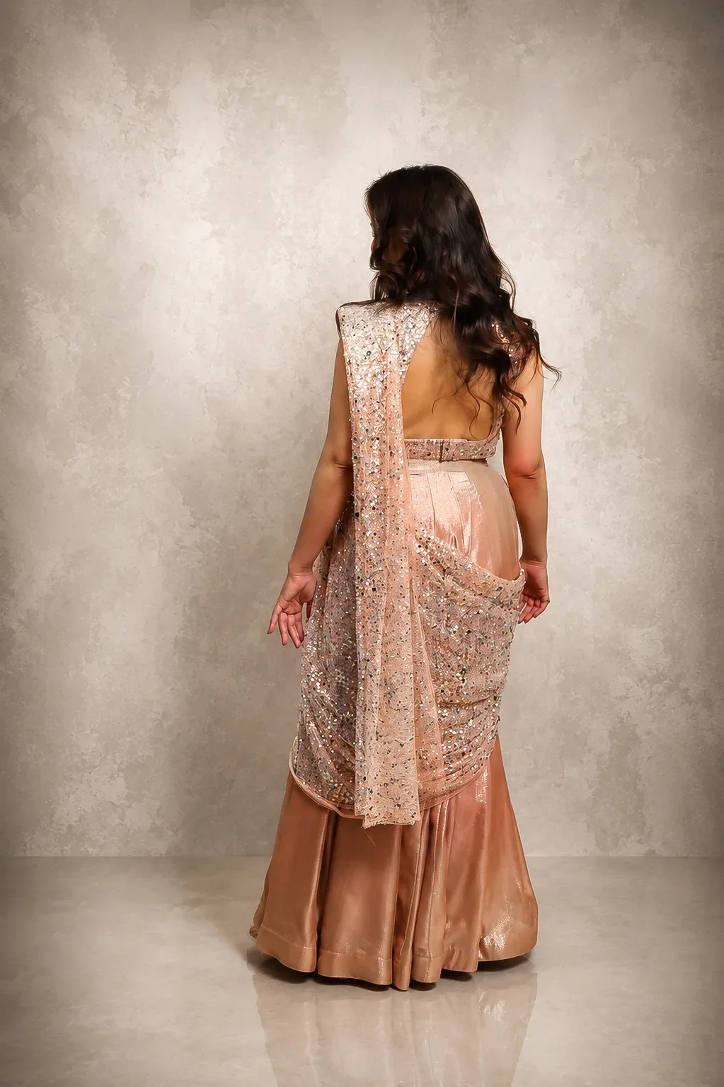 Champagne Sparkle Dress — view 3